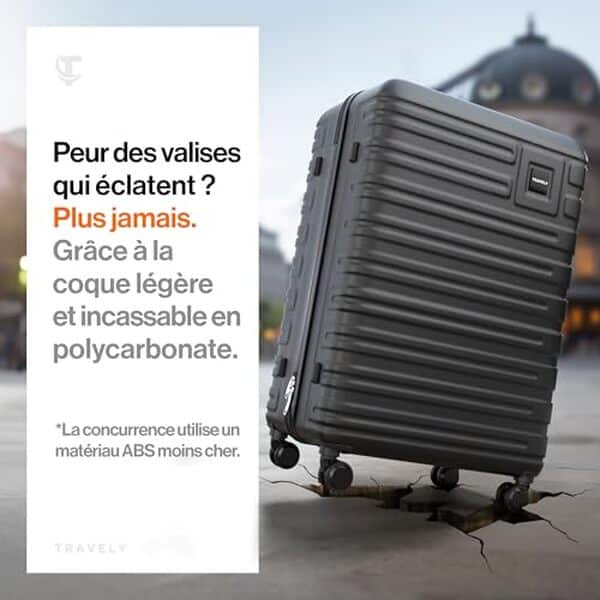 Découvrez notre test détaillé de la valise Travely XL : coque rigide, sécurité TSA et performances pour vos voyages. Avis complet et conseils.