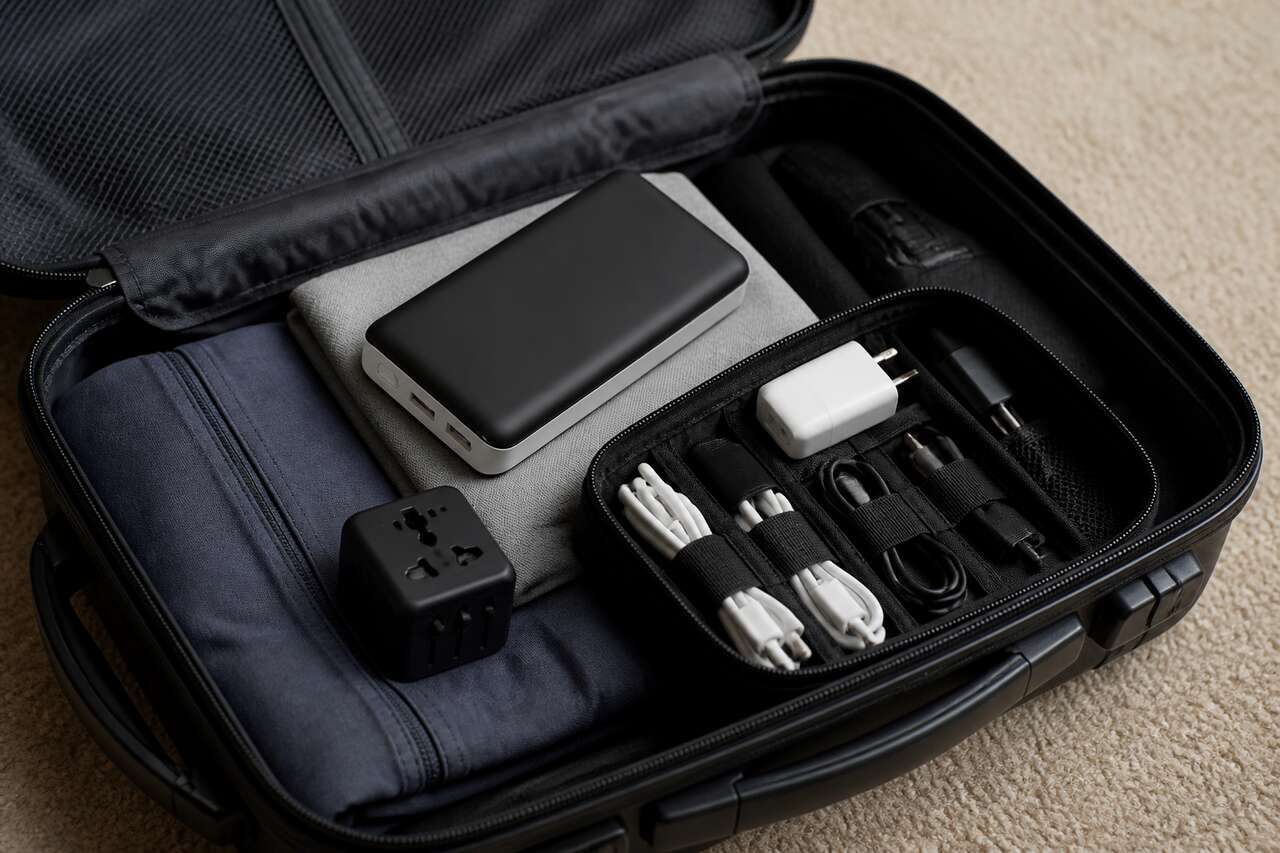 &eacute;nergie et connectique: ne jamais &ecirc;tre &agrave; court de batterie ni de prises