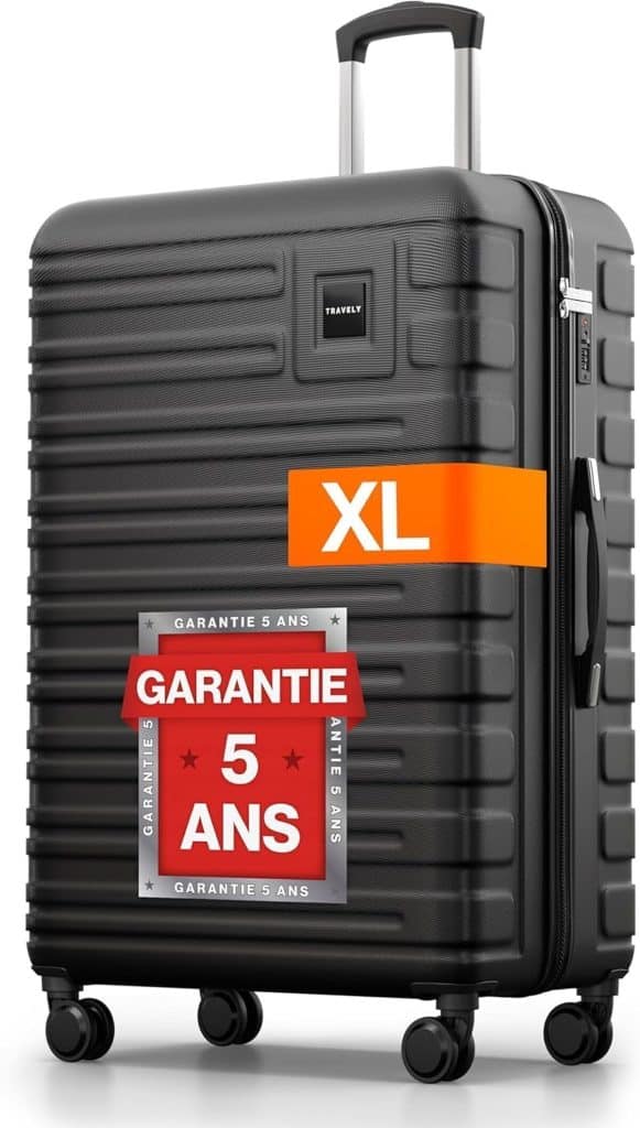 Test de la valise Travely XL : coque rigide et sécurité TSA