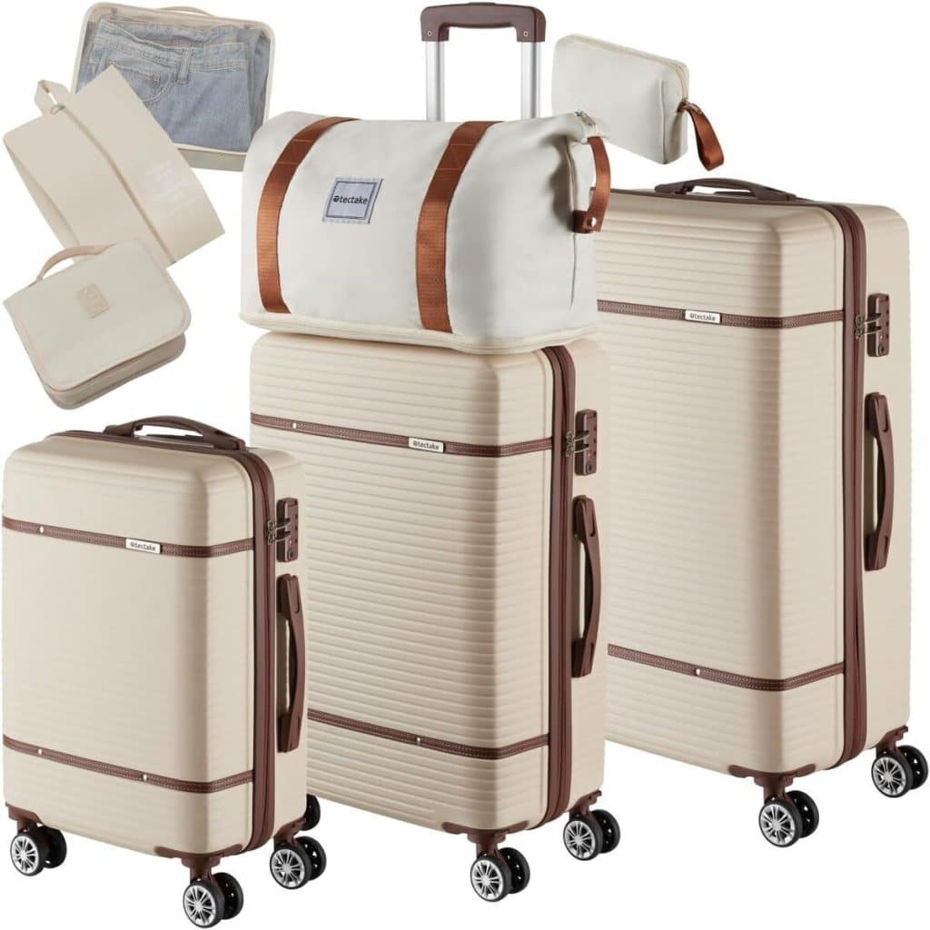 Test : set de valises tectake® 13 pcs, polyvalence et robustesse