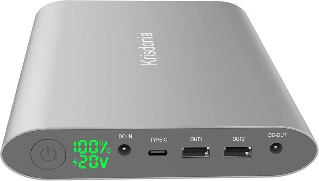 Test de la batterie externe Krisdonia 50000mAh