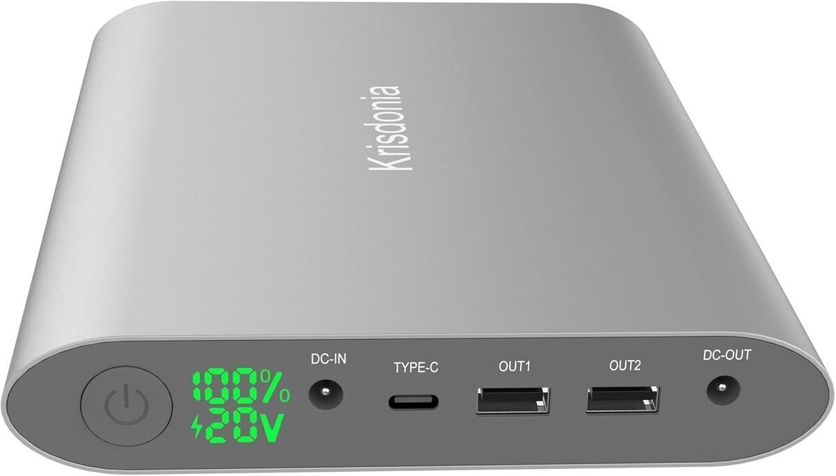 Test de la batterie externe Krisdonia 50000mAh