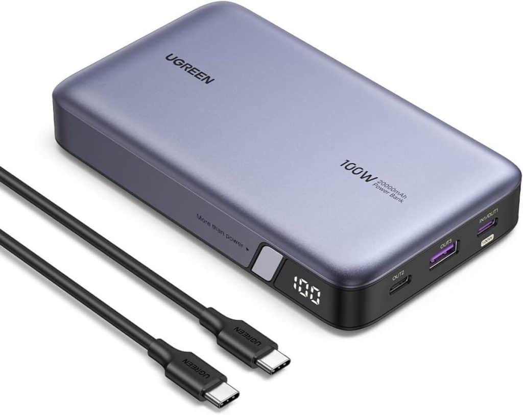 Test de la batterie externe UGREEN Nexode 100W : puissance et rapidité au rendez-vous