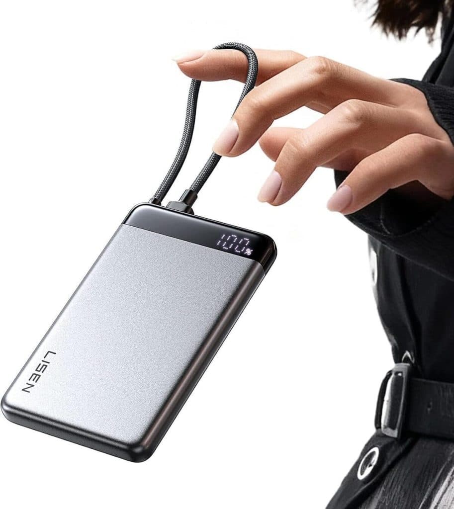 Test du power bank slim CCC de Lisen : 20 000 mAh pour vos voyages