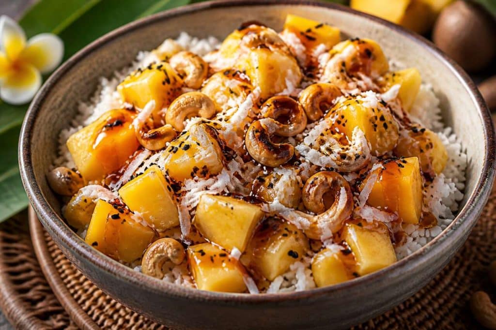 Recette du bowl des îles : un plat exotique et gourmand