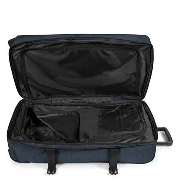 Découvrez notre test complet de la valise Eastpak Tranverz L 121L en triple denim : capacité, durabilité et fonctionnalités pour vos voyages.