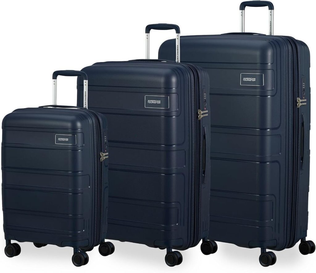 Test des valises American Tourister SkyMax - bleu de minuit