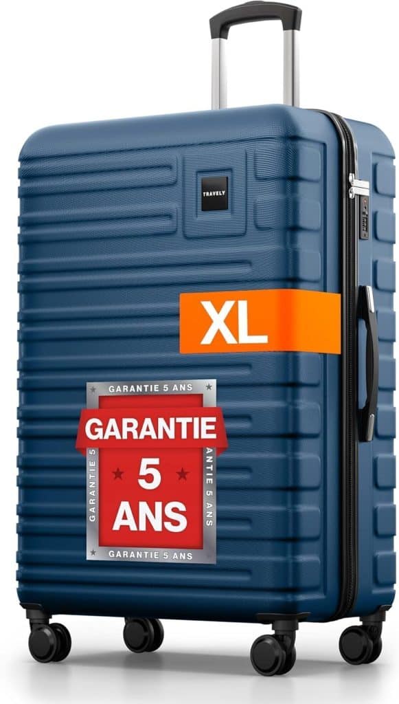 Test : valise Travely XL à coque rigide avec serrure TSA