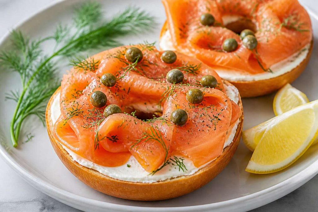 Recette du bagel au saumon fumé : simple, rapide et délicieux