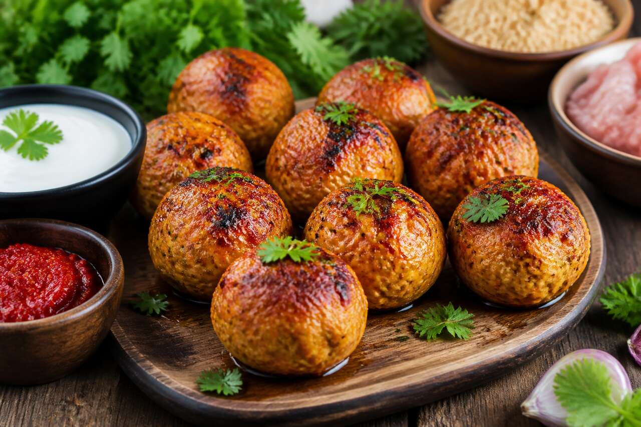 Recette de boulettes de dinde tandoori