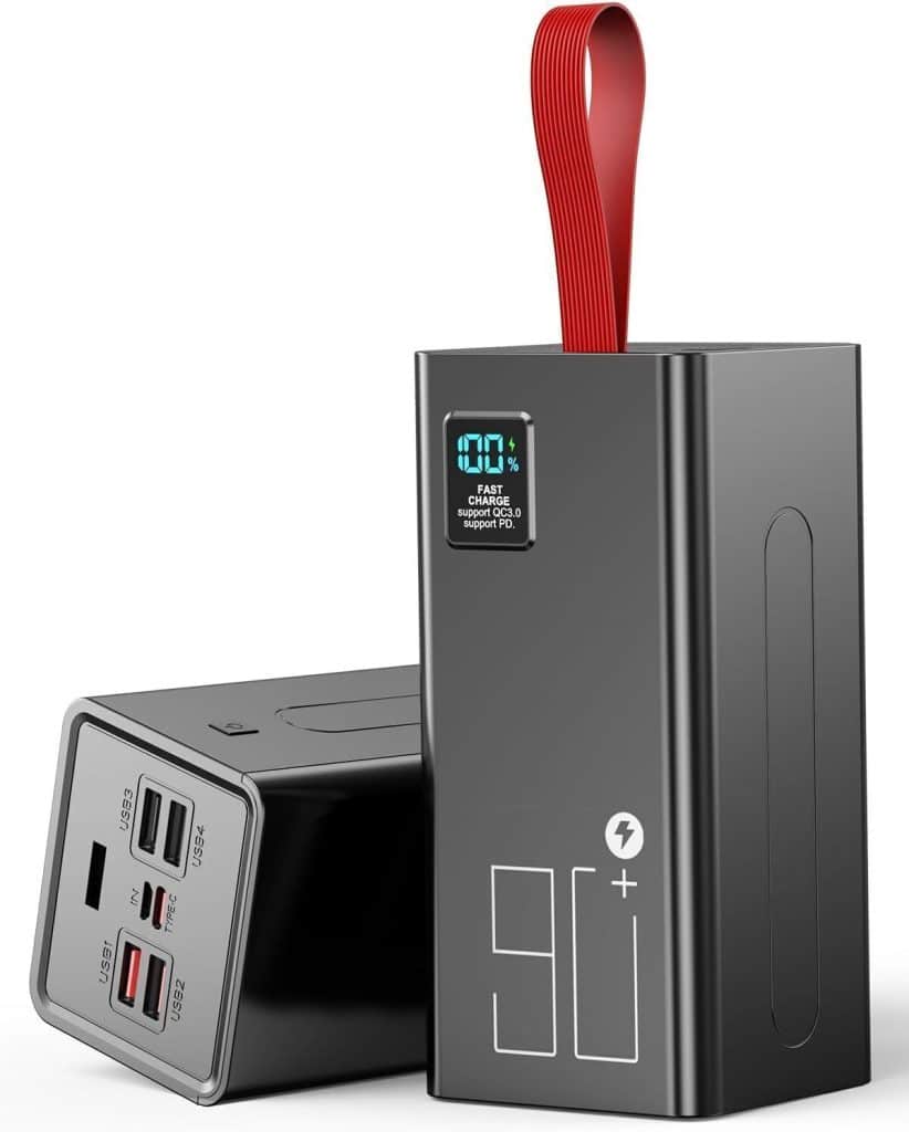 Test : batterie externe 90000mAh, charge rapide et grande capacité